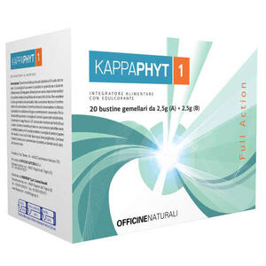 Officine naturali - Kappaphyt 1 20 bustine gemellari da 2,5 g a + 2,5 g b