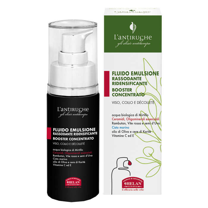 Helan - Elisir antitempo l'antirughe fluido emulsione rassodante ridensificante booster concentrato 30 ml