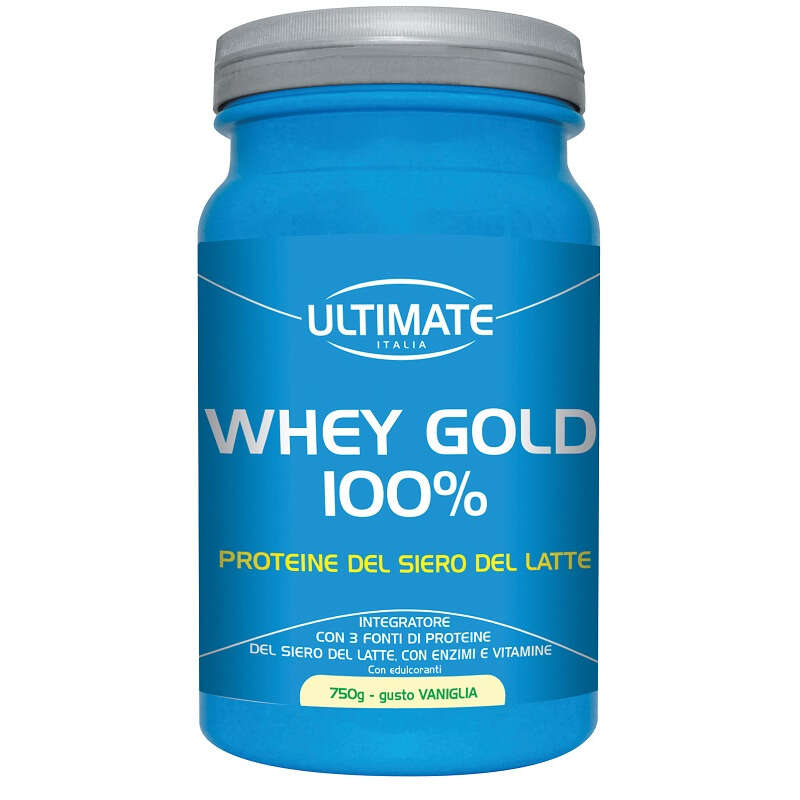 Ultimate - Whey gold 100 % vaniglia 750 g