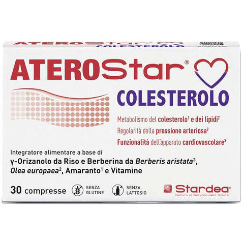 Stardea - Aterostar colesterolo 30 compresse