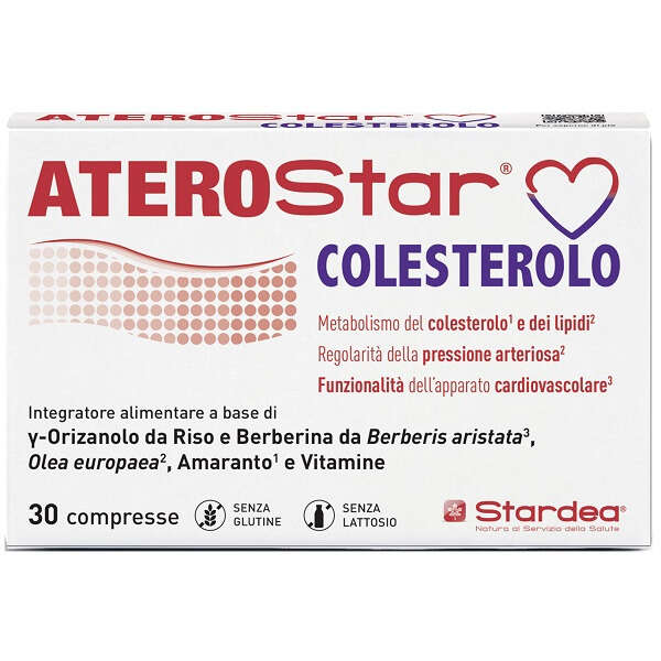 Stardea - Aterostar colesterolo 30 compresse