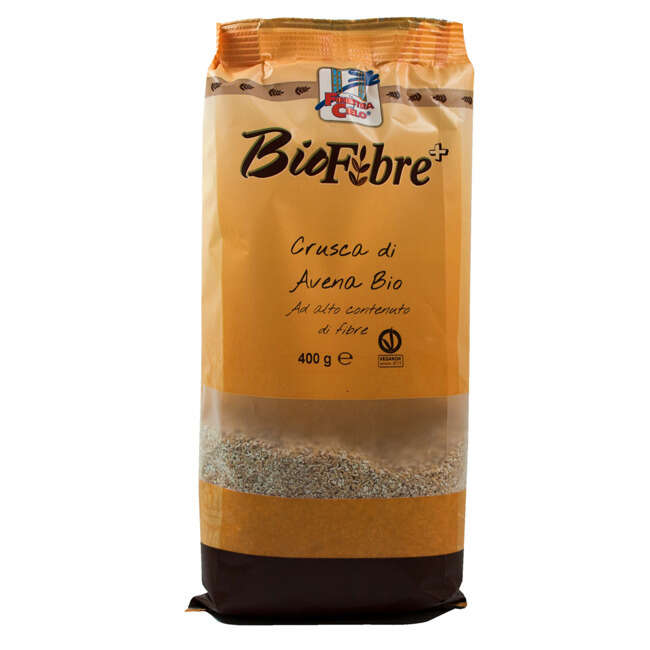 La finestra sul cielo - Fsc biofibre+ crusca di avena bio ad alto contenuto di fibra 400 g