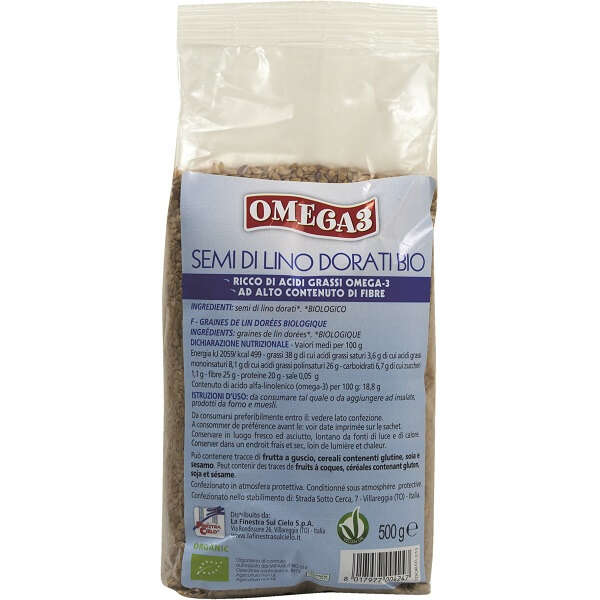 La finestra sul cielo - Semi di lino dorati 500 g