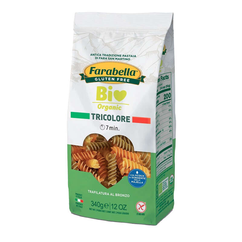 Probios - Farabella bio fusilli tricolore 340 g