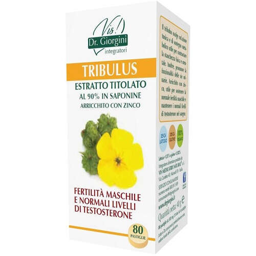Giorgini - Tribulus estratto titolato 80 pastiglie