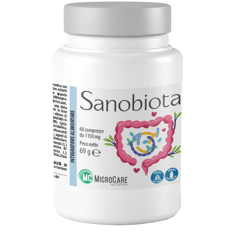 Microcare nutrition - Sanobiota 60 compresse