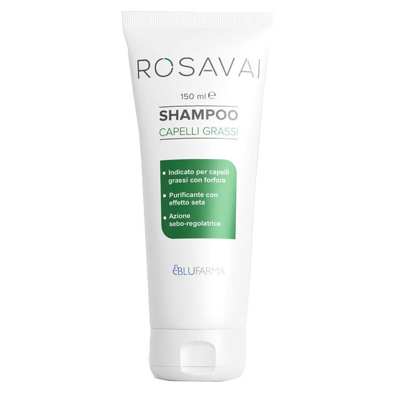 Shampoo - Rosavai  capelli antisebo forfora 150 ml