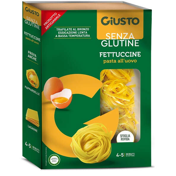 Giusto - Senza glutine fettuccine all'uovo 250 g
