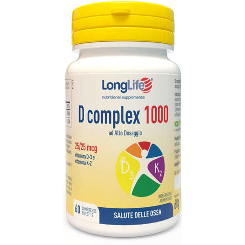 Longlife - D complex 1000 60 compresse