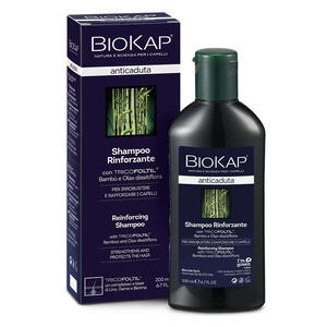 Biokap - Shampoo rinforzante anticaduta con tricobiotic nuova formula 200 ml