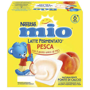 Nestle' - Mio merenda latte fermentato pesca 4x100 g