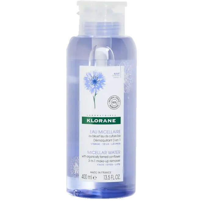 Klorane - Acqua micellare 3 in 1 fiordaliso bio 100 ml