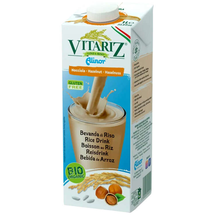 Vitariz - Bevanda di riso e nocciola bio 1 litro
