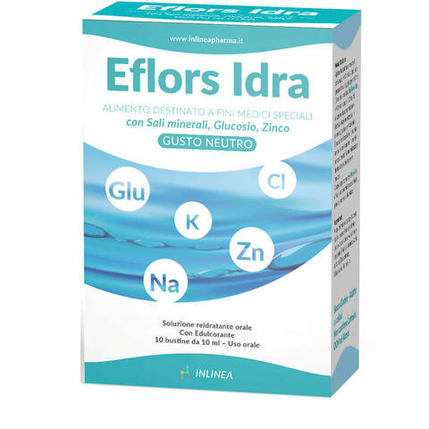 Eflors idra - 10 bustine x 10 ml