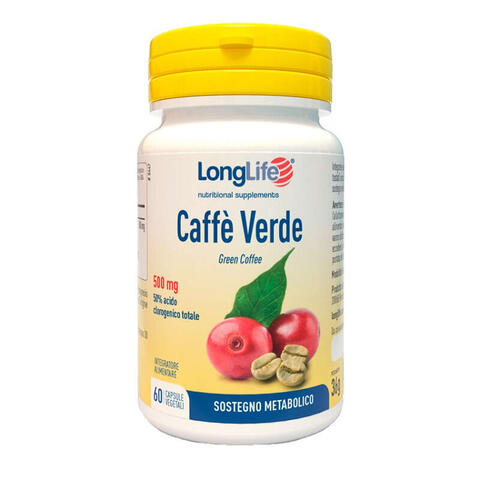 Longlife - Caffe' verde 60 capsule vegetali