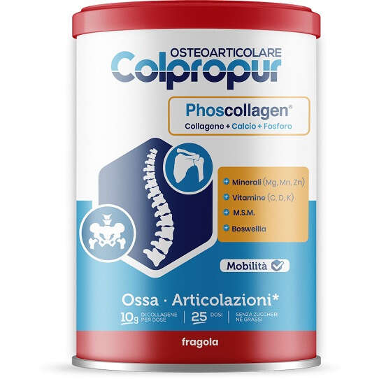 Colpropur - Posh collagene osteoarticolare fragola  340 g