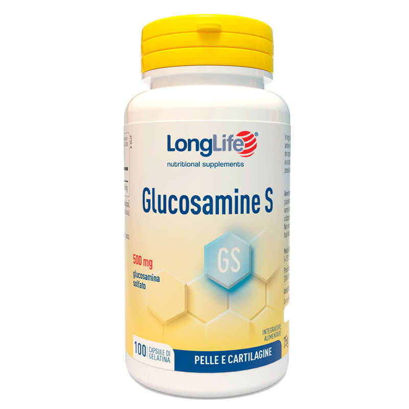 Longlife - Glucosamine s 100 capsule di gelatina