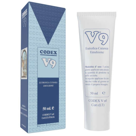 Emulsione eutrofica cutanea - V9 emulsione pelli delicate 50 ml
