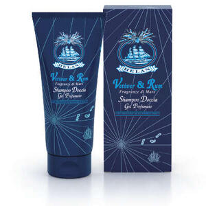 Shampoo doccia gel profumato - Vetiver & rum  200 ml