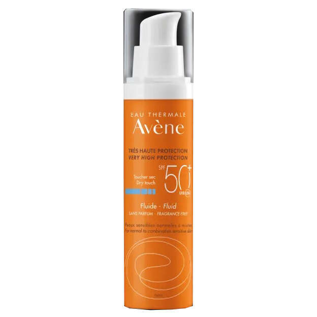 Avene - Sol fluido spf50+ senza profumo nuova formula 50 ml