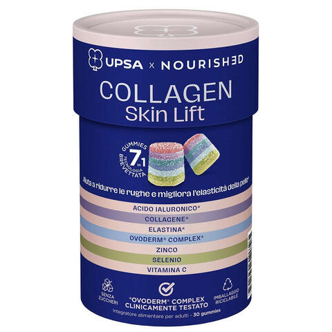 Upsa x nourished - Collagen skin lift 30 gummies