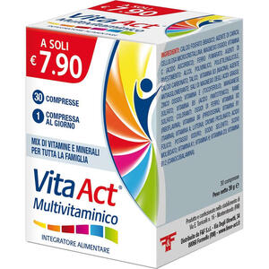 F&f - Vita act multivitaminico 30 compresse