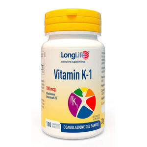Longlife - Vitamin k 100mcg 100 compresse rivestite
