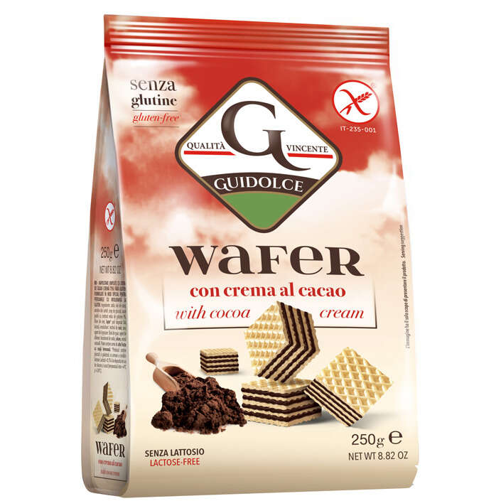 Guidolce - Wafer con crema al cacao 250 g