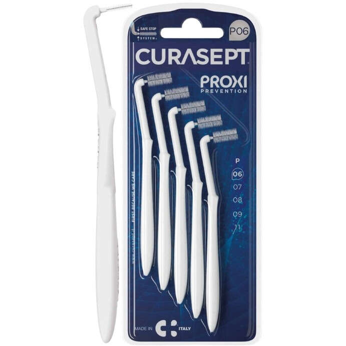 Curasept - Proxi angle p06 bianco/white 5 pezzi