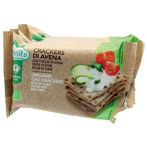 Probios - Bio crackers avena con fiocchi di avena 4 x 35 g
