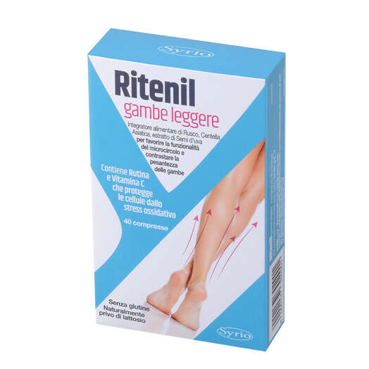 Syrio - Ritenil gambe leggere 40 compresse