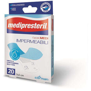 Medi presteril - Cerotti assortiti medipresteril impermeabili 20 pezzi