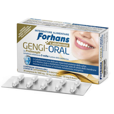 Forhans - Lattoferrina gengioral 30 compresse
