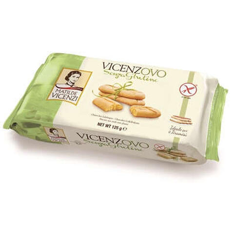 Vicenzovo savoiardi - 125 g senza glutine