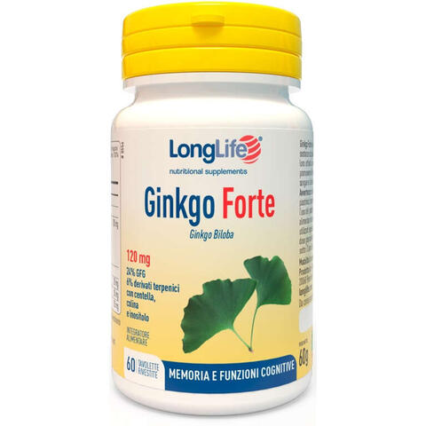Longlife - Ginkgo forte 60 tavolette rivestite
