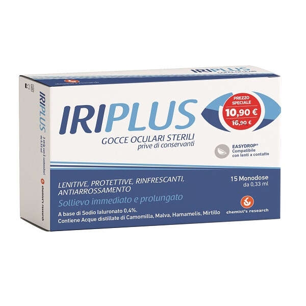 Iriplus - Easydrop 0,4% collirio 15 flaconcini monodose da 0,33 ml