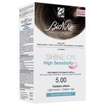 Bionike - Shine on high sensitivity plus castano chiaro 5,00 rivelatore in crema 75 ml + crema colorante 50 ml