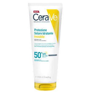 Ceraveprotezione solare spf50+ - Cerave protezione solare idratante invisibile spf50+ 75 ml