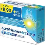 Acetilcisteina act 600 plus - Acetilcisteina act plus nac 600 12 bustine effervescenti agrumi