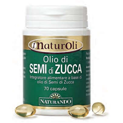Olio di semi di zucca - Naturoli  70 softgel