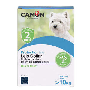 Camon - Leis collare barriera con olio di neem cane 60 cm l 12 pezzi