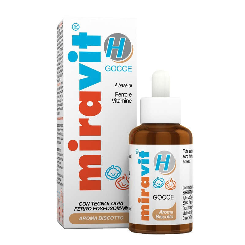 Mirvit h gocce biscotto - Miravit h gocce 15 ml biscotto