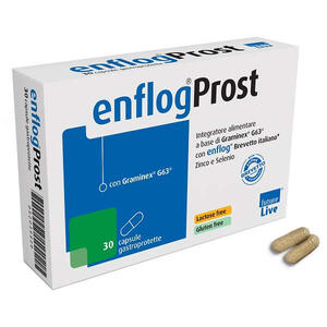 Enflogprost - 30 capsule gastroprotette senza glutine naturalmente privo di lattosio