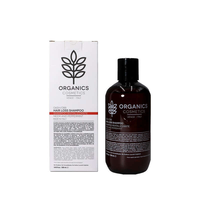 Organics p h a r m - Organics pharm hair loss shampoo neem oil and peppermint 250 ml