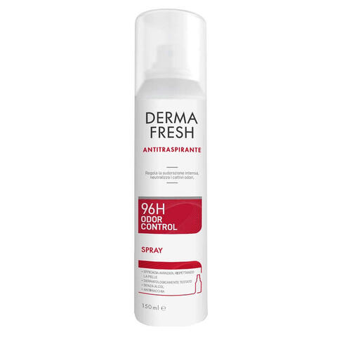 Derma fresh antitraspirante 96h odor control spray - Dermafresh 96h odor control spray 150 ml