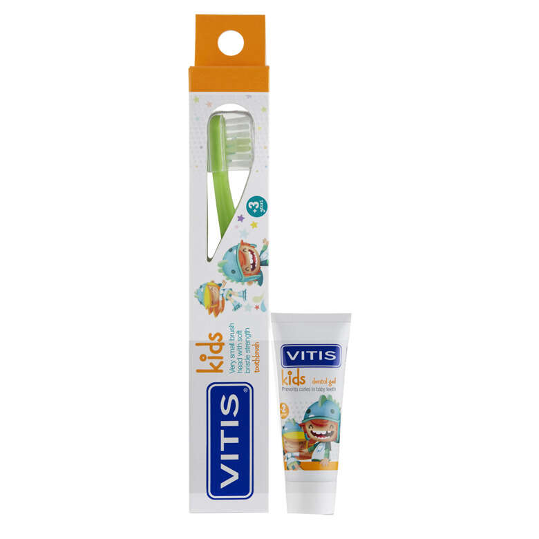 Dentaid vitis - Vitis kids spazzolino + gel 8 ml