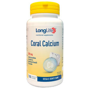 Longlife - Coral calcium 100 capsule di gelatina
