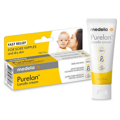 Purelan - New  crema capezzoli e pelle secca 100% lanolina 37 g