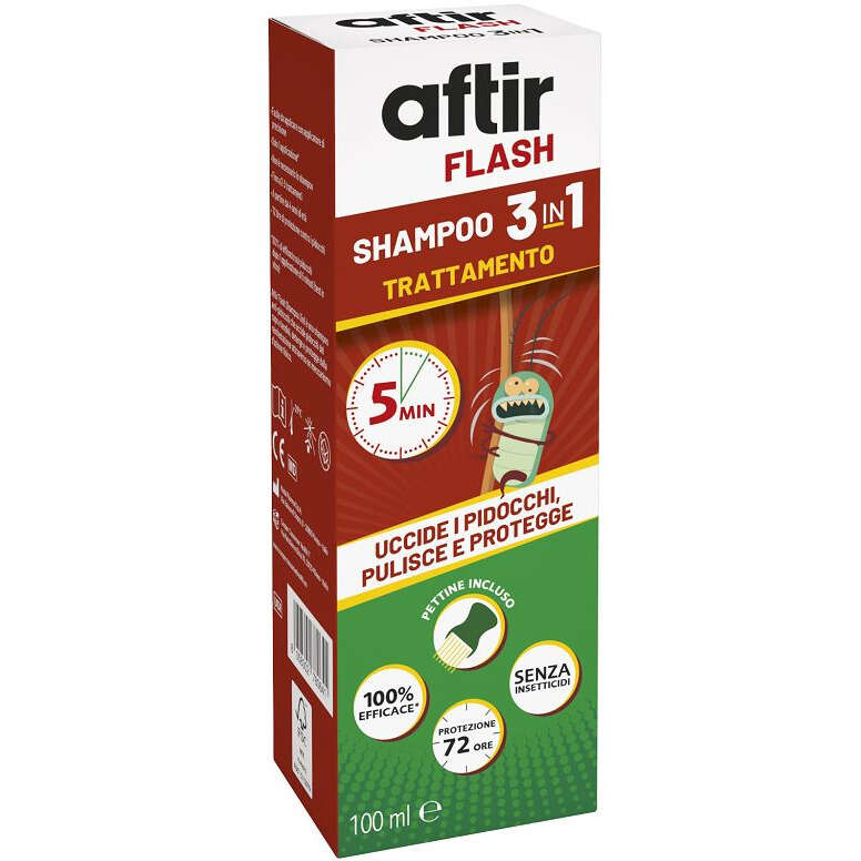 Aftir flash shampoo 3in1 - Aftir flash shampoo 3 in 1 100 ml