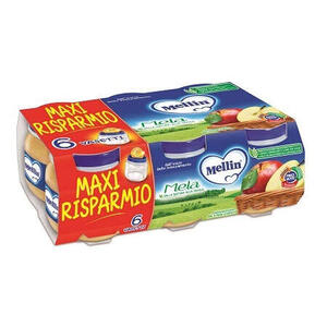 Mellin - Omogeneizzato mela 100 g 6 pezzi